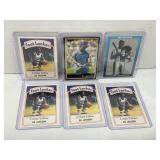 Lot of (6) Rare Bo Jackson Sports Cards Hard to