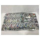Lot of (125+) 2025 Prism Football Cards In Sheet
