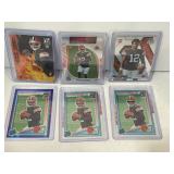 Lot of (6) Shedeur Sanders Rookie Cards Clevelan