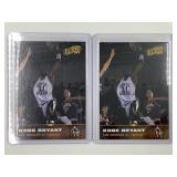 Lot of (2) Kobe Bryant All Sport PPF ROOKIE Card