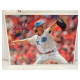 Cincinnati reds Hall of famer Bronson Arroyo Aut
