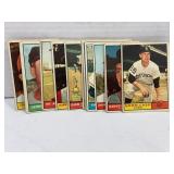 Lot of (24) 1961 Topps Vintage Baseball Cards