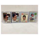 (4) Vintage Topps Brooks Robinson Baltimore Oriole