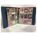 Binder Fill of Cincinnati Reds Baseball Cards
