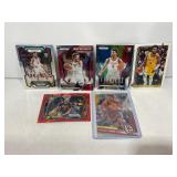 Lot of (17) Bronny James Basketball Cards Includ