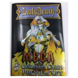 1996 Lady Death Mega Chromium Preview Jumbo Card