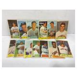 Lot of (14) 1954 Bowman Baseball Cards