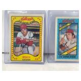 (2) Different Rare johnny Bench Kelloggs 3D Supe