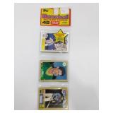 1987 Topps Baseball Rack Pack W/ Bo Jackson Show