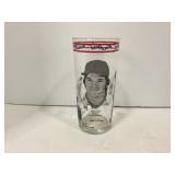 Rare Pete Rose Kwik Collectible Glass Excellent