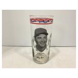 Rare Johnny Bench Kwik Collectible Glass Excelle