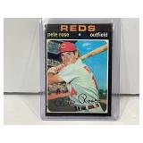 1971 Topps Pete Rose Baseball Card#100 Cincinnat