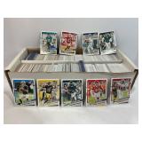 Box of 1500+ Newer Football Cards W/ Rookies & I