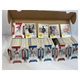 Box of 800 Newer Baseball Cards W/ Inserts & Sta