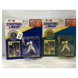 Lot of (2) Bo Jackson Kansas City Royals 1991 St