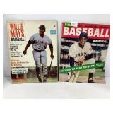 (2) Vintage Willie Mays Baseball Magazines 1960