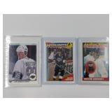 Lot of (3) VIntage Wayne Gretzky GOAT Hockey Car