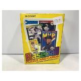 1989 Donruss Baseball Wax Box of 36 Sealed Packs