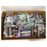 Box of Toploaded Rookie Baseball Cards W/ Stars
