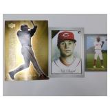 Lot of 3 Jumbo Cincinnati Reds Cards Griffey Jr,