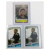 Lot of (3) Los Angeles Raiders Superstar ROOKIE