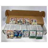 Box of 700 Newer NFL Fooball Cards