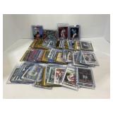 Box of over 100+ Toploaded ROOKIE Baseball Cards