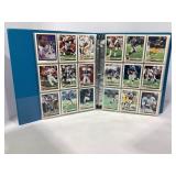1992 Upper Deck Football Binder Full of NFL card