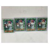 (4) 1986 Topps Bernie Kosar Rookie Cards #187