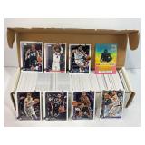 Box of Topps Basketball Cards & Donruss Football