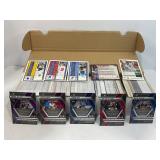 Box of 800+ Newer NFL Football Cards