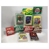 Box of Misc Trading Cards MLB Traded Sets, Sealed