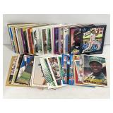 Lot of (100) Rickey Henderson Baseball Cards HOF