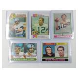 Lot of (5) Roger Staubach Dallas Cowboys Footbal