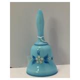 FENTON HAND PAINTED AND ARTIST SIGNED BELL - S.
