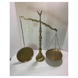 BRASS SCALE WITH EAGLE - MISSING TWO HOOKS - 23'