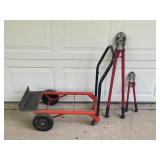 36' & 18' BOLT CUTTERS WITH ROLL AROUND CART