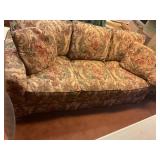 CLAUSER FURNITURE UPHOLSTERED COUCH W/PILLOWS -