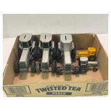 LOT OF 3 WHITE 160 & 170 DIME BANKS (TIRES ARE