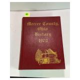 MERCER COUNTY OHIO HISTORY 1978 MAROON COVER BY