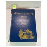MERCER COUNTY OHIO HISTORY 1978 BLUE COVER BY