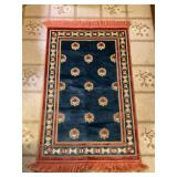 KADIFETEKS PRAYER RUG - 49' X 27' - MADE IN TURKEY