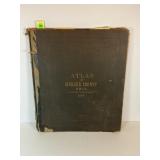 ATLAS OF MERCER COUNTY OHIO LEATHER BOUND BOOK