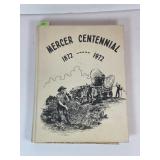 MERCER COUNTY CENTENNIAL 1872-1972 HARDBACK BOOK