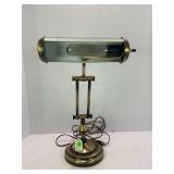 GOLDEN UNDERWRITERS LABORATORIES BANKERS LAMP -