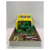 JOHN DEERE & OTHER ADVERTISING PENS AND PENCILS,