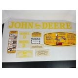 JOHN DEERE MODEL D TRACTOR DECAL KIT