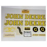 JOHN DEERE MODEL G TRACTOR DECAL KIT