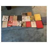 LARGE LOT OF ART BOOKS & JOYCE BRUMM(ALIG) COLLEGE