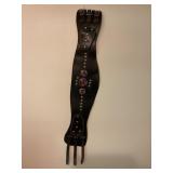 BUCO 1950'S LEATHER MOTORCYCLE KIDNEY BELT - 34'